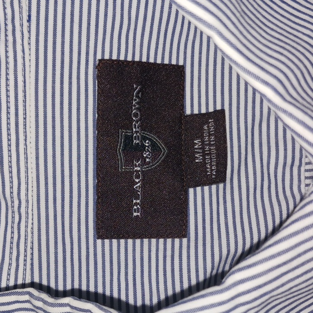 Men's Striped Button Up Shirt